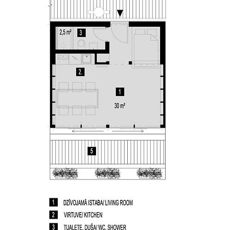 Peldmaja Apartment Pavilosta Exterior photo
